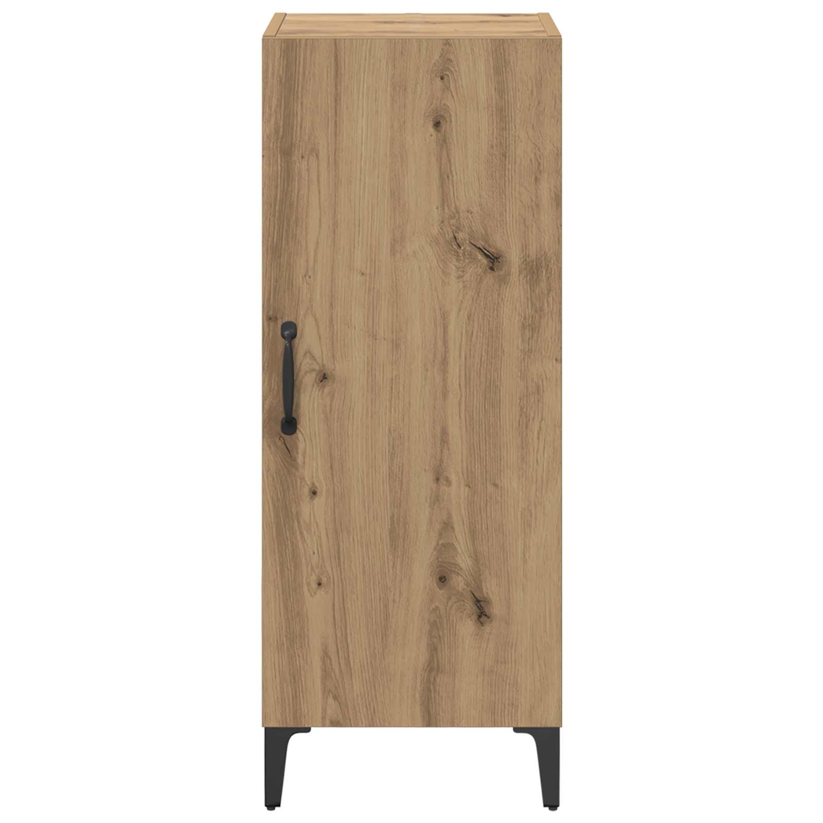 vidaXL Bufet Montowane na ścianie Dąb rzemieślniczy 34,5 x 34 x 90 cm