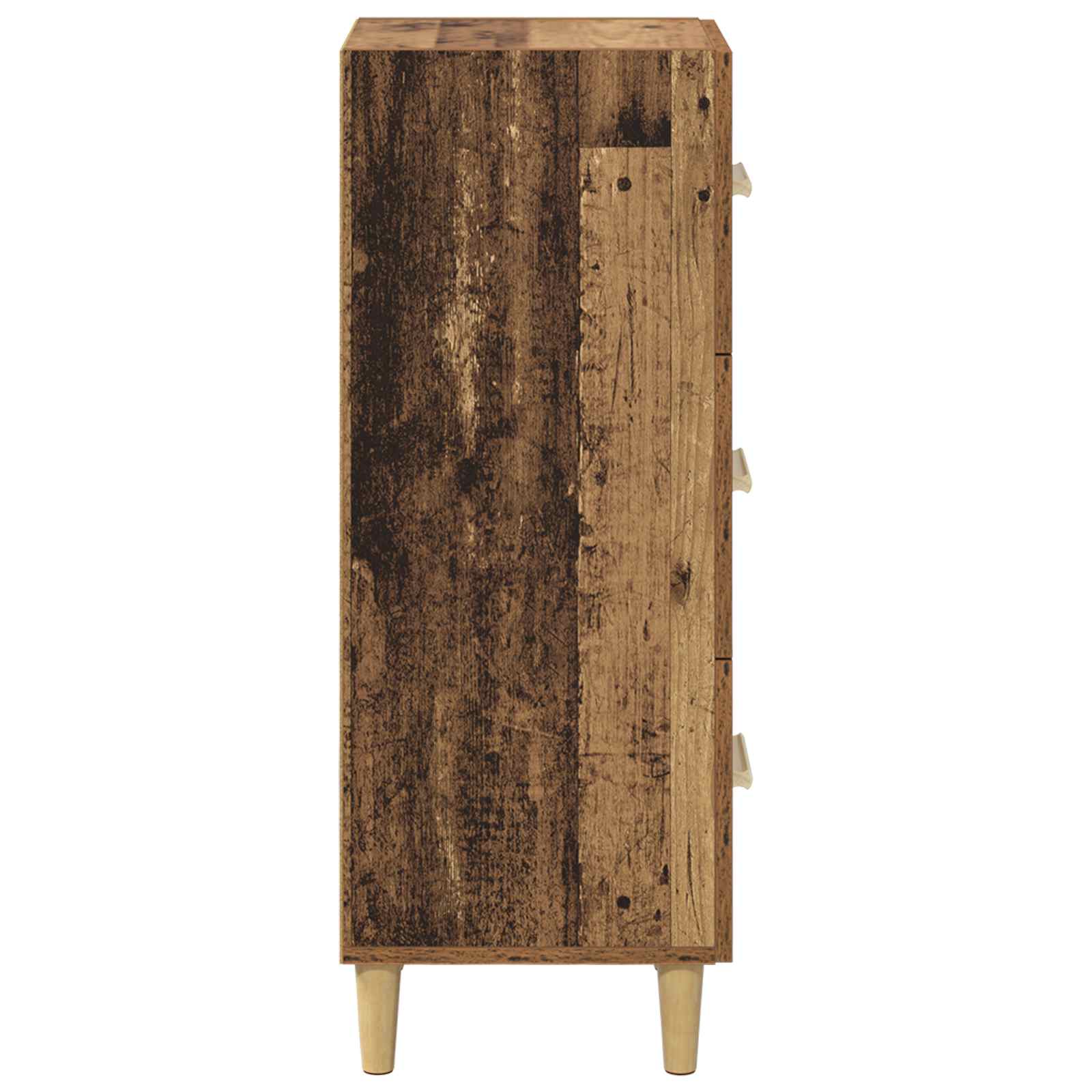 vidaXL Bufet Stare drewno 34.5 x 34 x 90 cm Materiał drewnopochodny