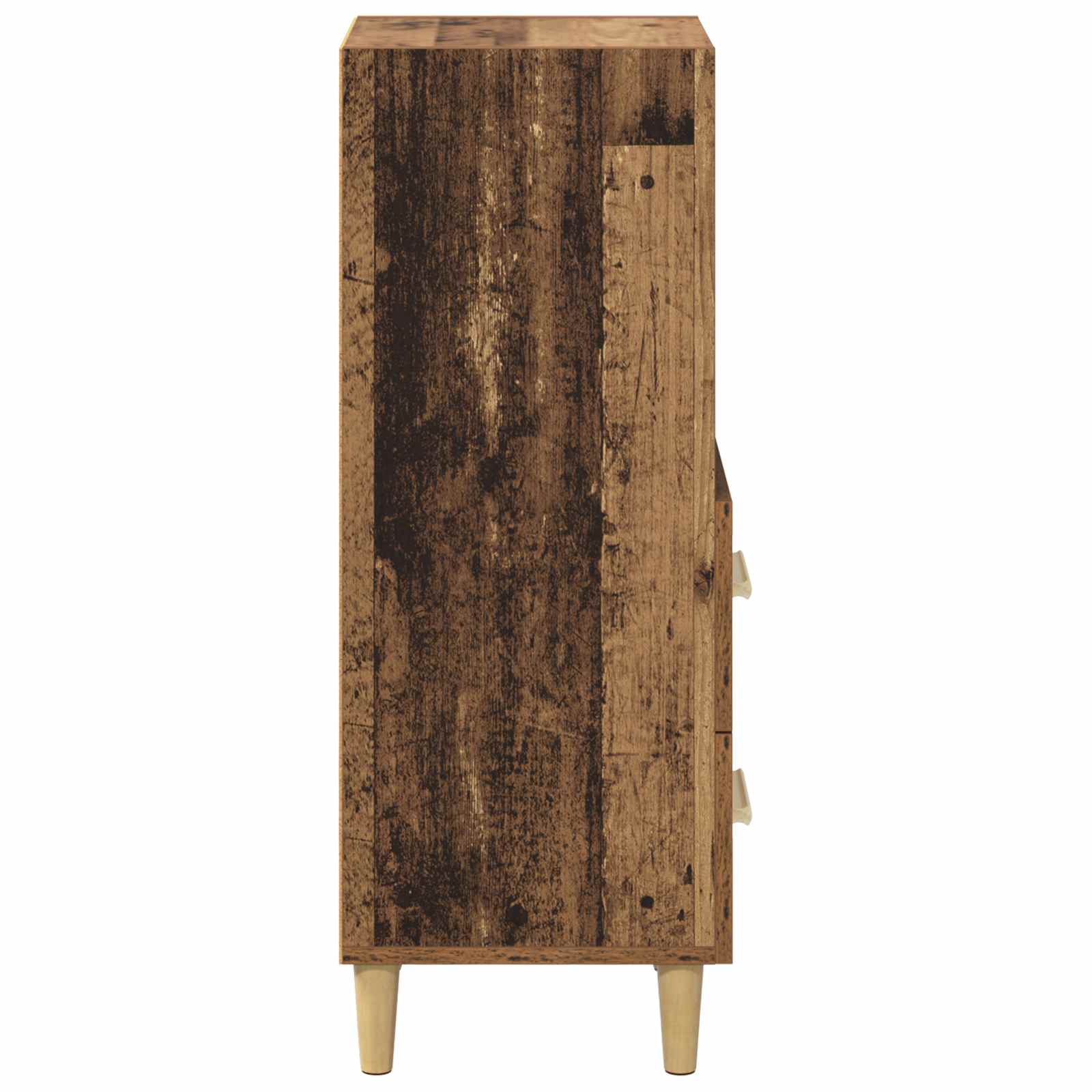 vidaXL Bufet Stare drewno 34 x 34.5 x 90 cm Materiał drewnopochodny