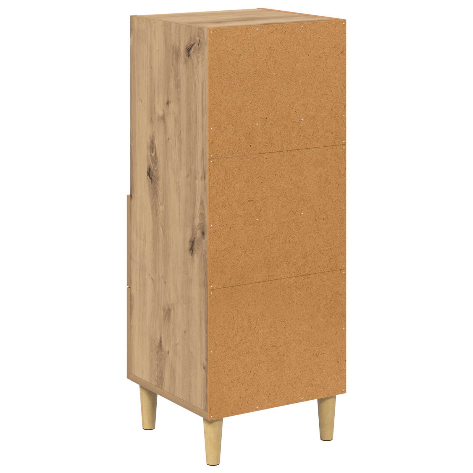 vidaXL Bufet dąb artisan 34 x 34.5 x 90 cm Materiał drewnopochodny