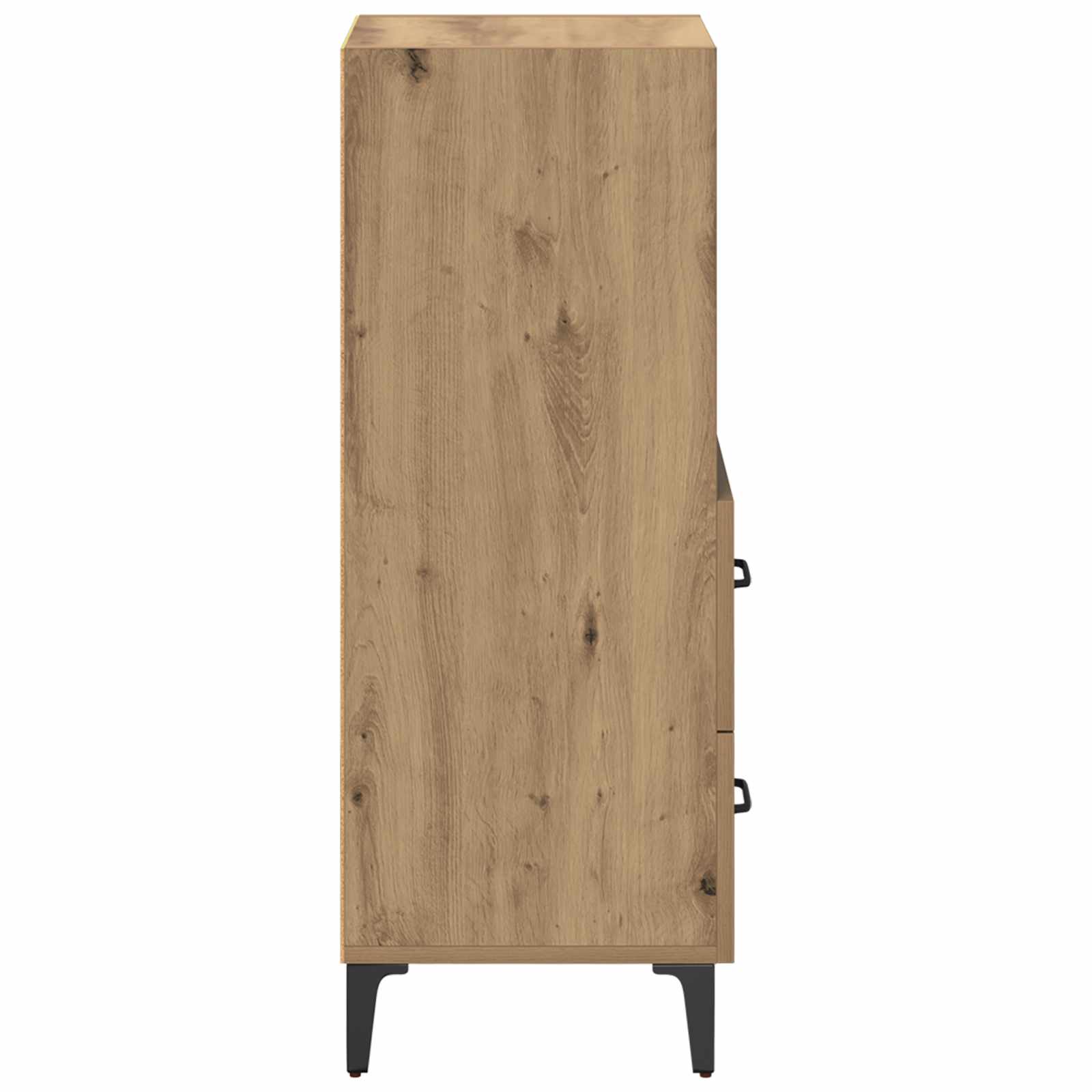 vidaXL Bufet dąb artisan 34 x 34,5 x 90 cm Materiał drewnopochodny