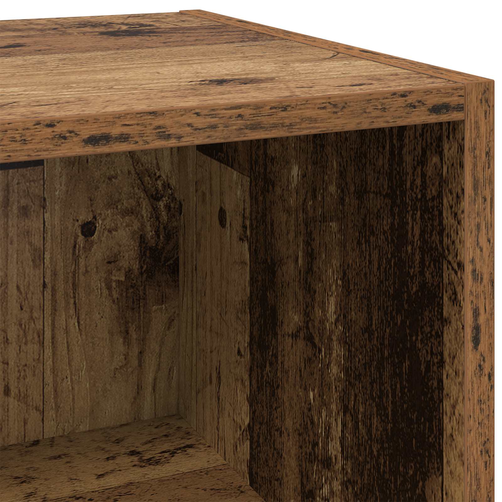 vidaXL Bufet Stare drewno 34,5 x 32,5 x 90 cm Materiał drewnopochodny
