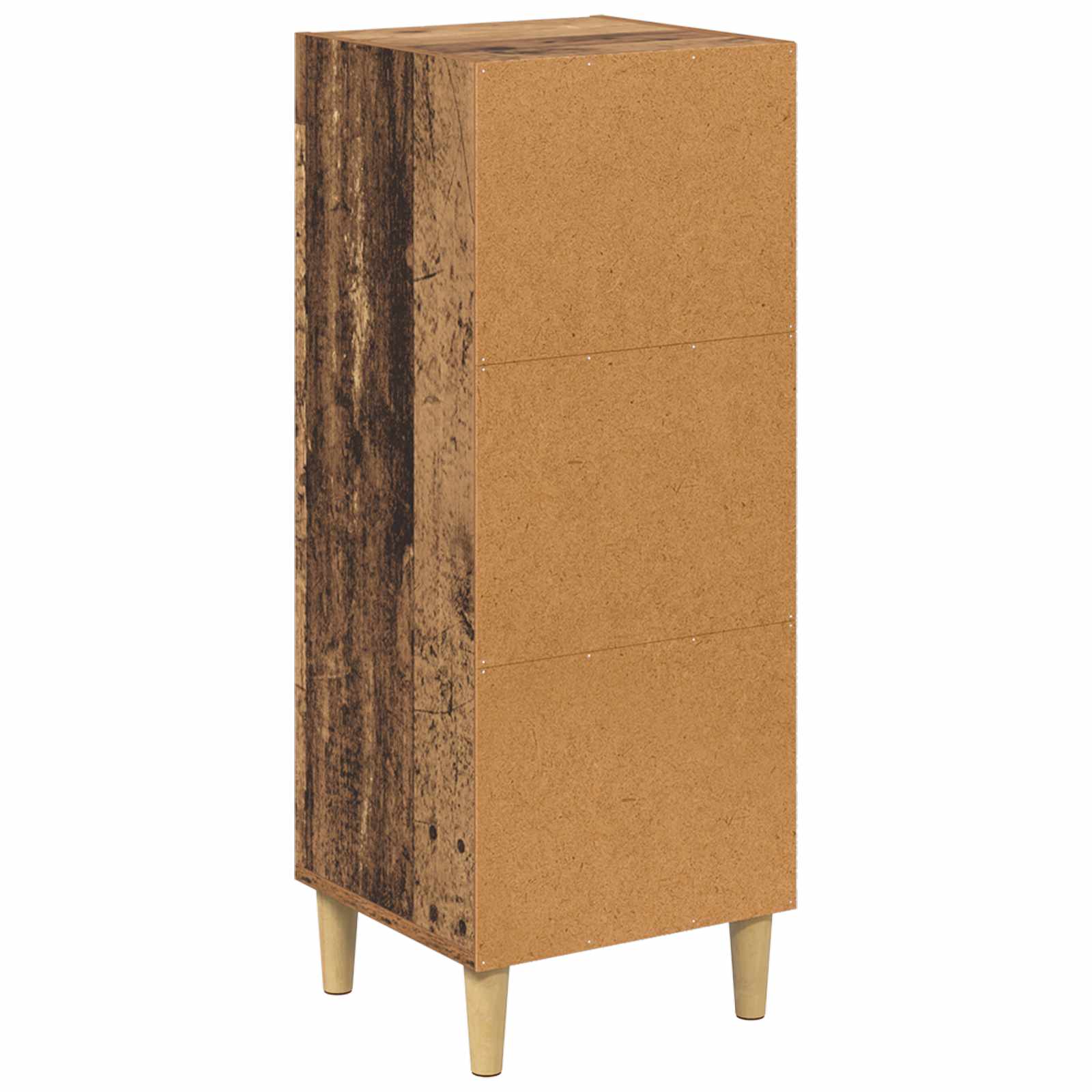 vidaXL Bufet Stare drewno 34,5 x 32,5 x 90 cm Materiał drewnopochodny