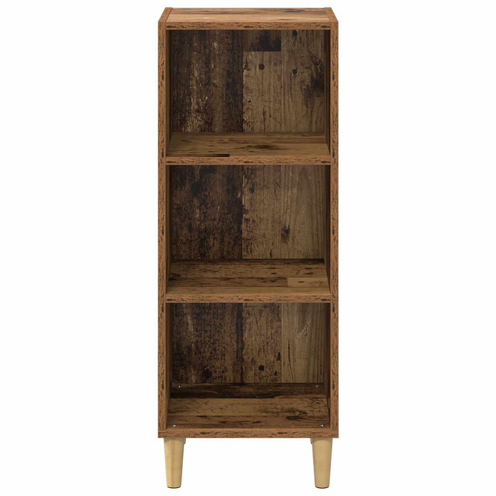 vidaXL Bufet Stare drewno 34,5 x 32,5 x 90 cm Materiał drewnopochodny