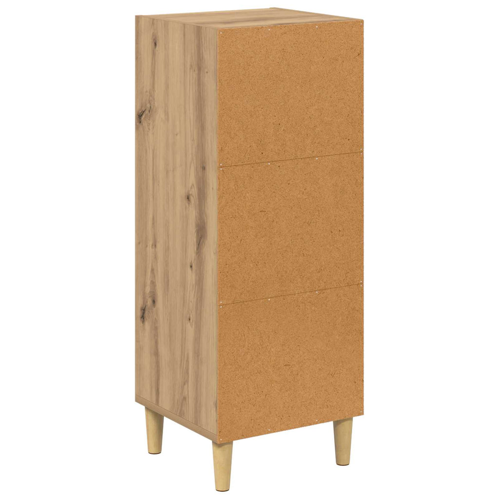 vidaXL Bufet Dąb rzemieślniczy 34,5 x 32,5 x 90 cm