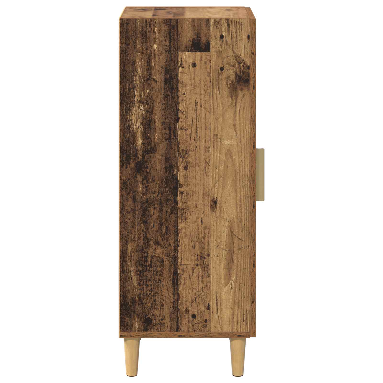 vidaXL Bufet Stare drewno 34,5 x 32,5 x 90 cm Materiał drewnopochodny