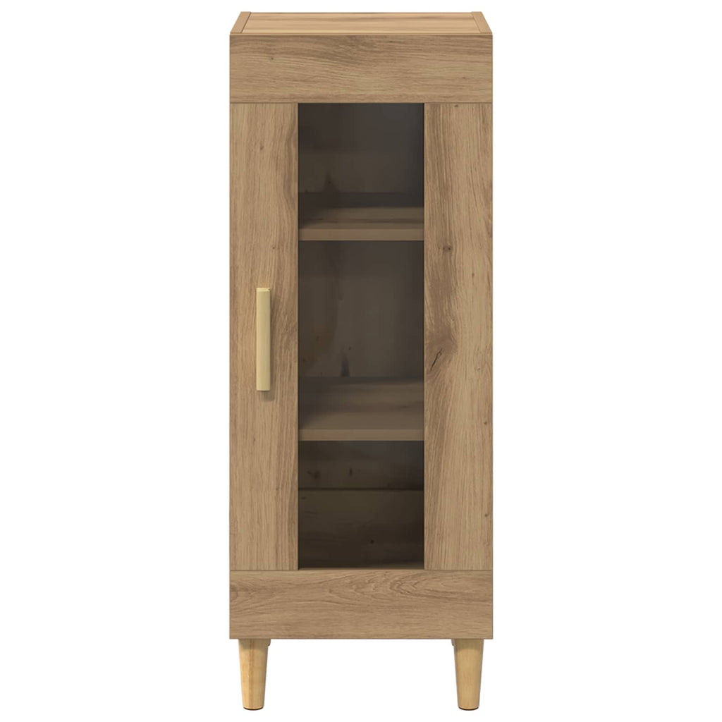 vidaXL Bufet Dąb rzemieślniczy 34,5 x 32,5 x 90 cm