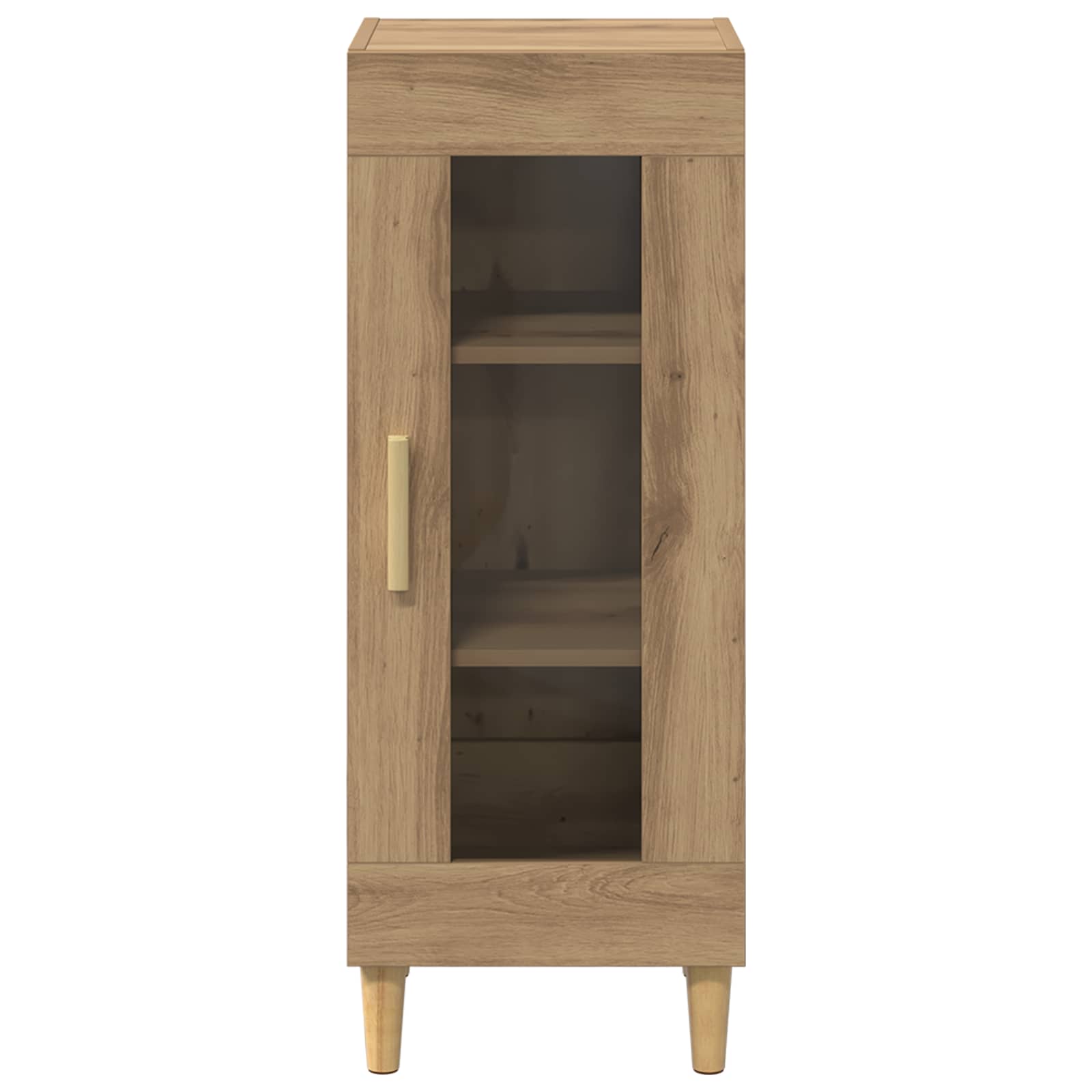 vidaXL Bufet Dąb rzemieślniczy 34,5 x 32,5 x 90 cm