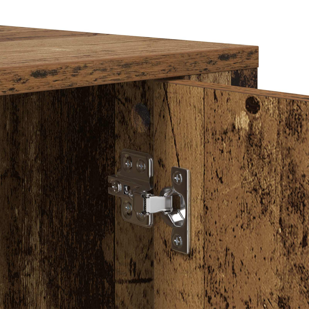 vidaXL Bufet Stare drewno 40 x 33 x 70 cm Materiał drewnopochodny