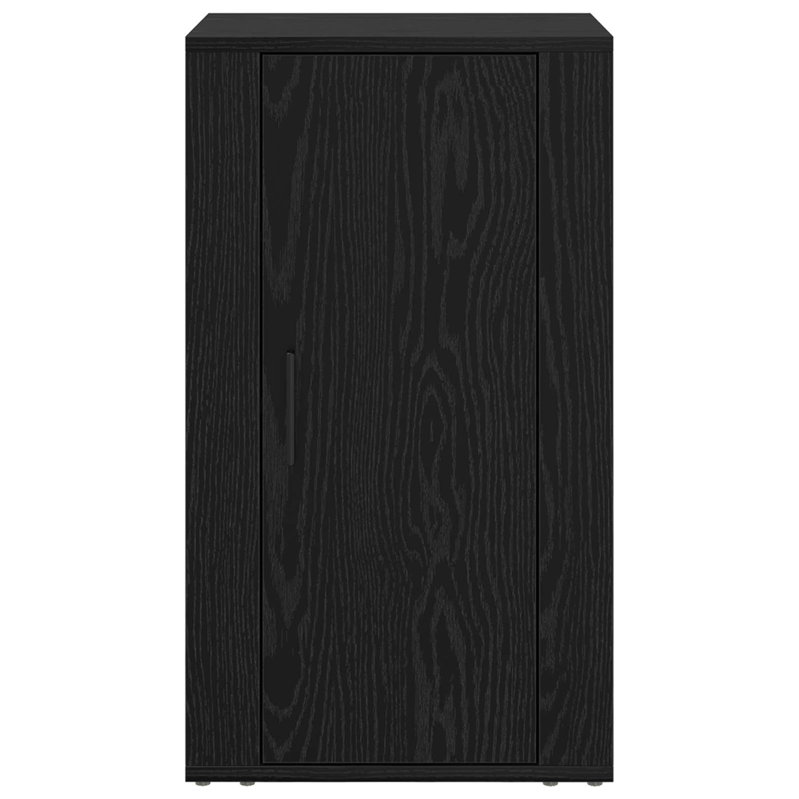 vidaXL Bufet Czarny Dąb 40 x 33 x 70 cm Materiał drewnopochodny