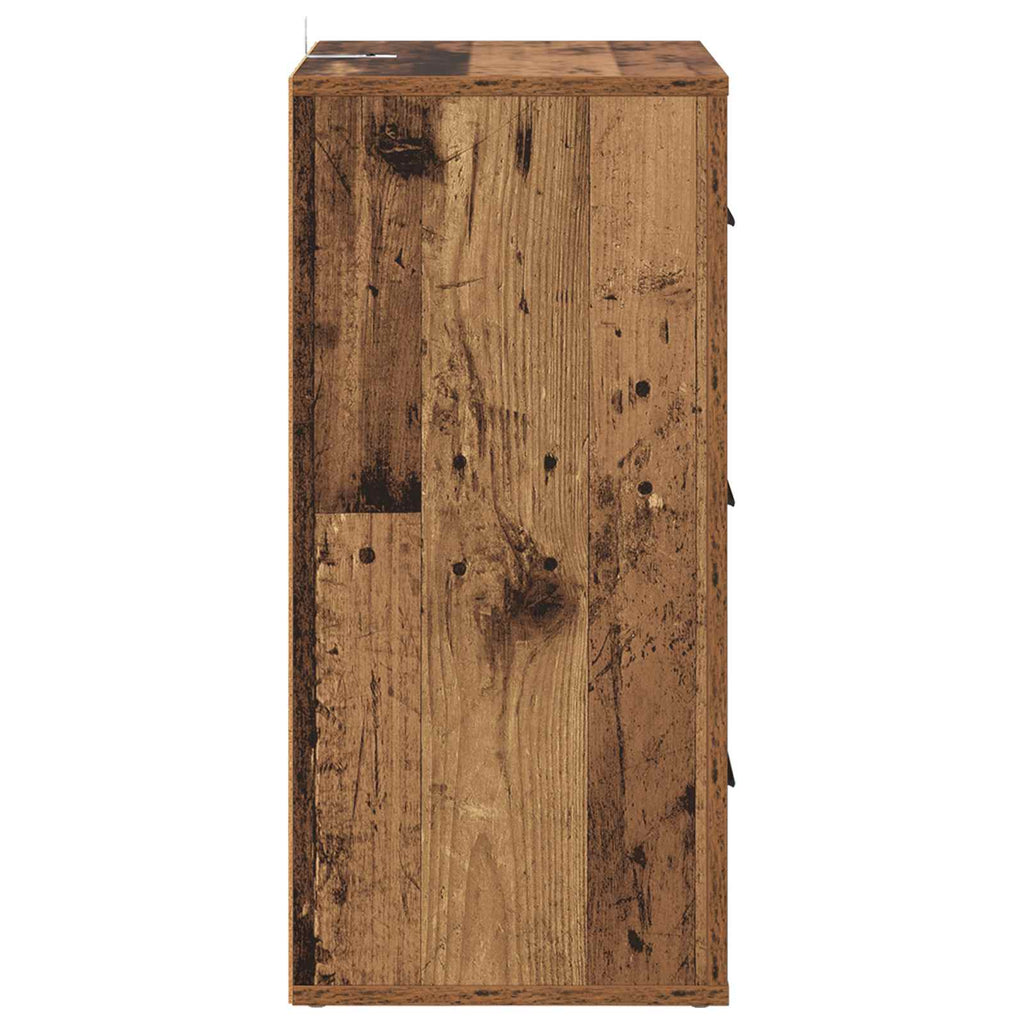 vidaXL Bufet Stare drewno 40 x 33 x 70 cm Materiał drewnopochodny