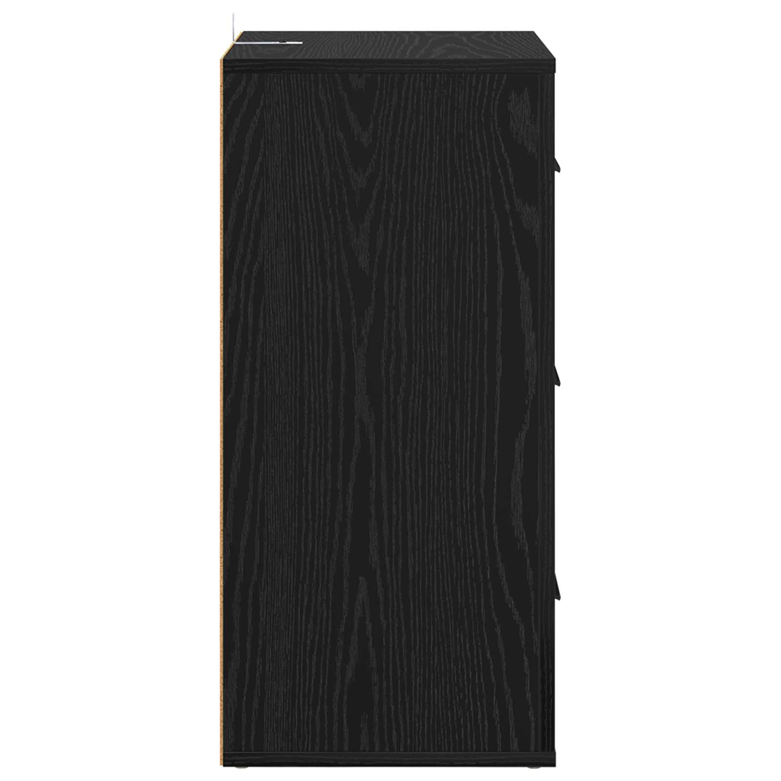 vidaXL Bufet Czarny Dąb 40 x 33 x 70 cm Materiał drewnopochodny