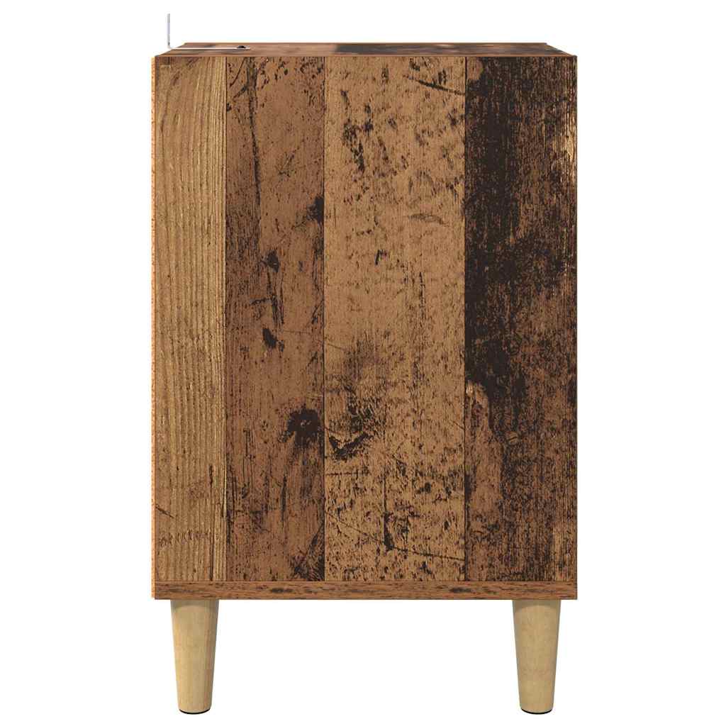 vidaXL Szafka pod telewizor Stare drewno 100 x 35 x 55 cm