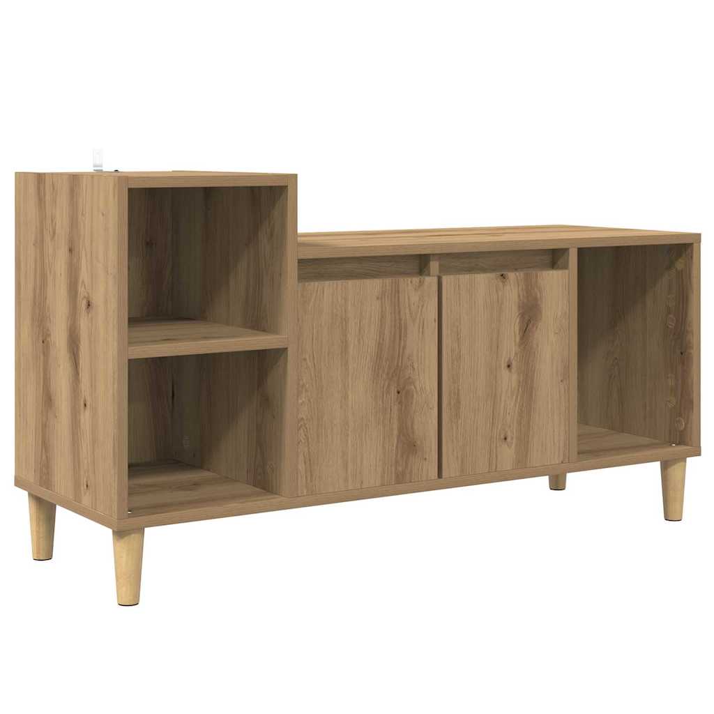 vidaXL Szafka pod telewizor Dąb rzemieślniczy 100 x 35 x 55 cm