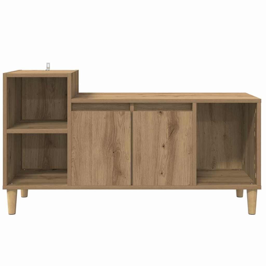 vidaXL Szafka pod telewizor Dąb rzemieślniczy 100 x 35 x 55 cm