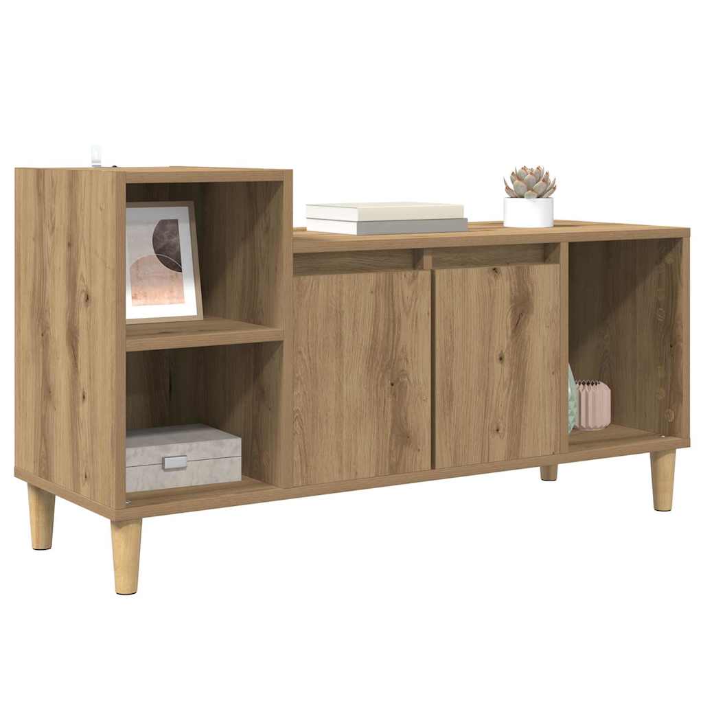 vidaXL Szafka pod telewizor Dąb rzemieślniczy 100 x 35 x 55 cm