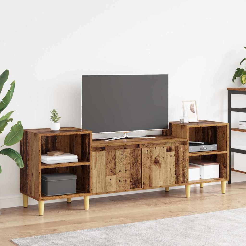 vidaXL Szafka pod telewizor Stare drewno 160 x 35 x 55 cm