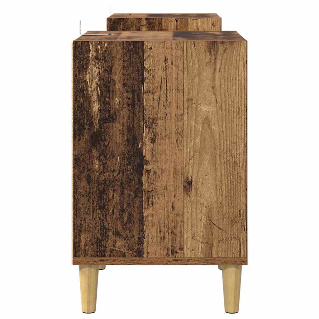 vidaXL Szafka pod telewizor Stare drewno 160 x 35 x 55 cm