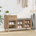 vidaXL Szafka na buty z szufladą Dąb rzemieślniczy 102 x 36 x 60 cm