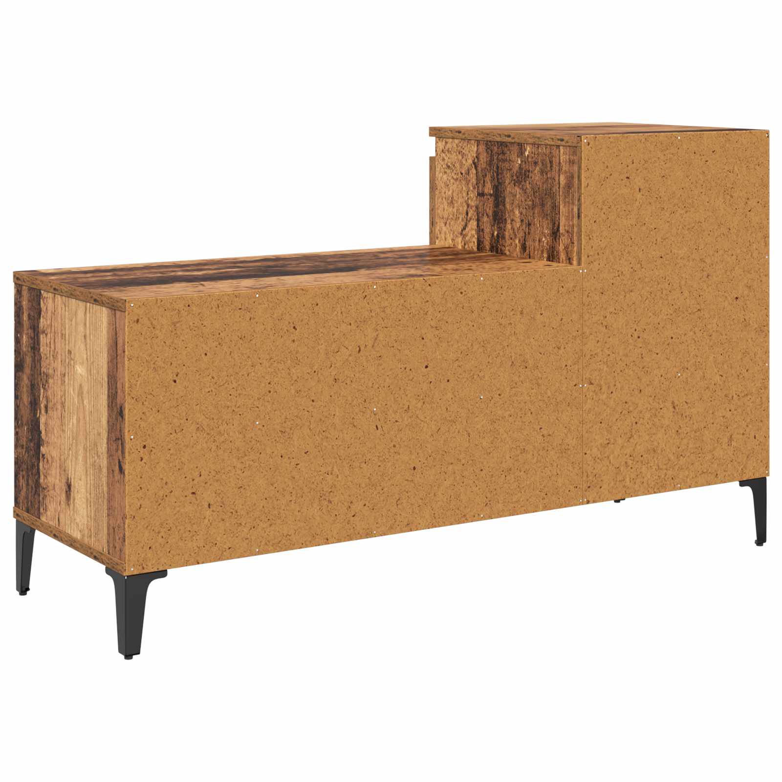 vidaXL Szafka na buty z szufladą z półką Stare drewno 102 x 36 x 60 cm