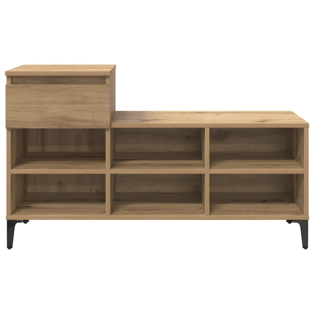 vidaXL Szafka na buty z szufladą z półką dąb artisan 102 x 36 x 60 cm