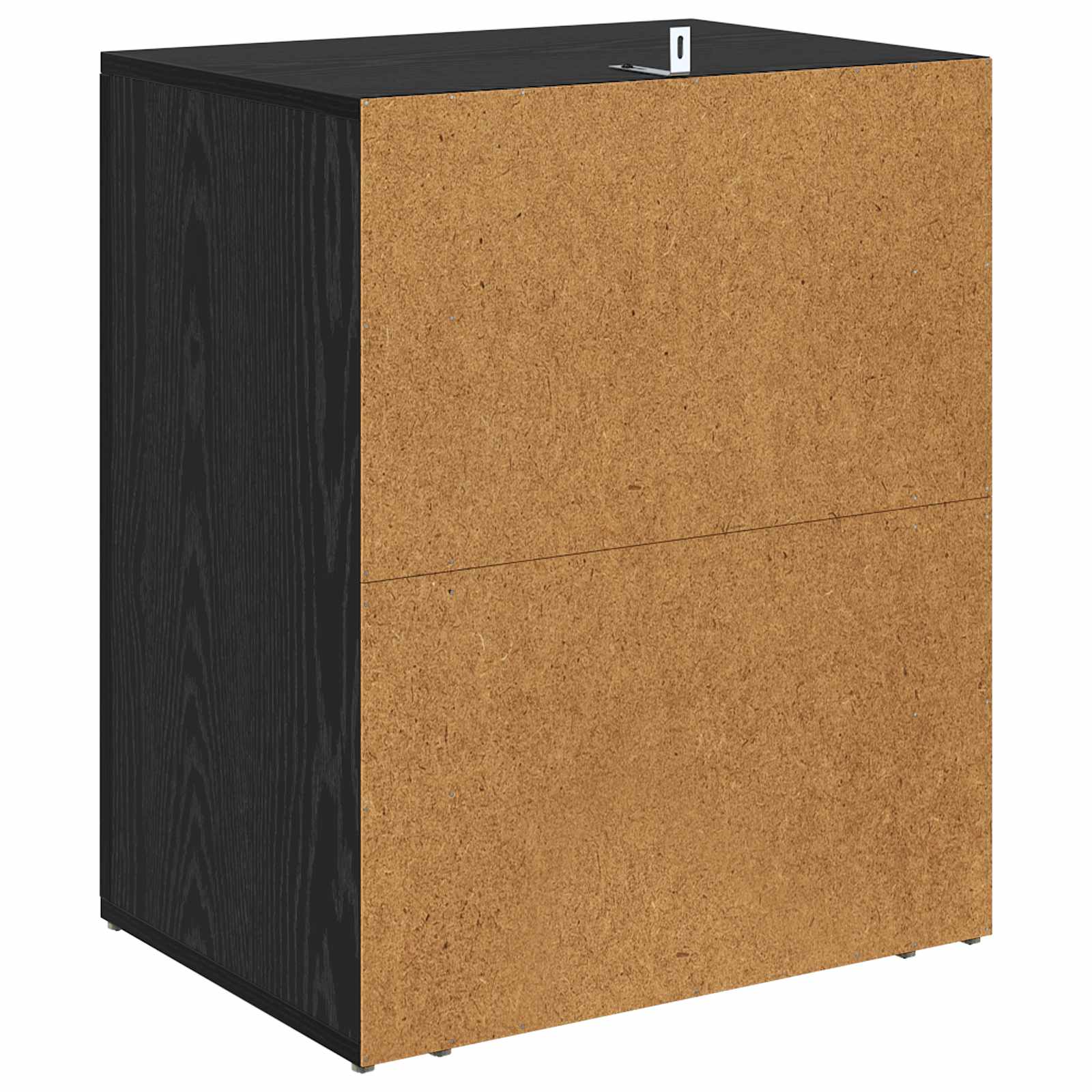 vidaXL Szafka Nocna Czarny Dąb 35 x 50 x 60 cm Materiał drewnopochodny