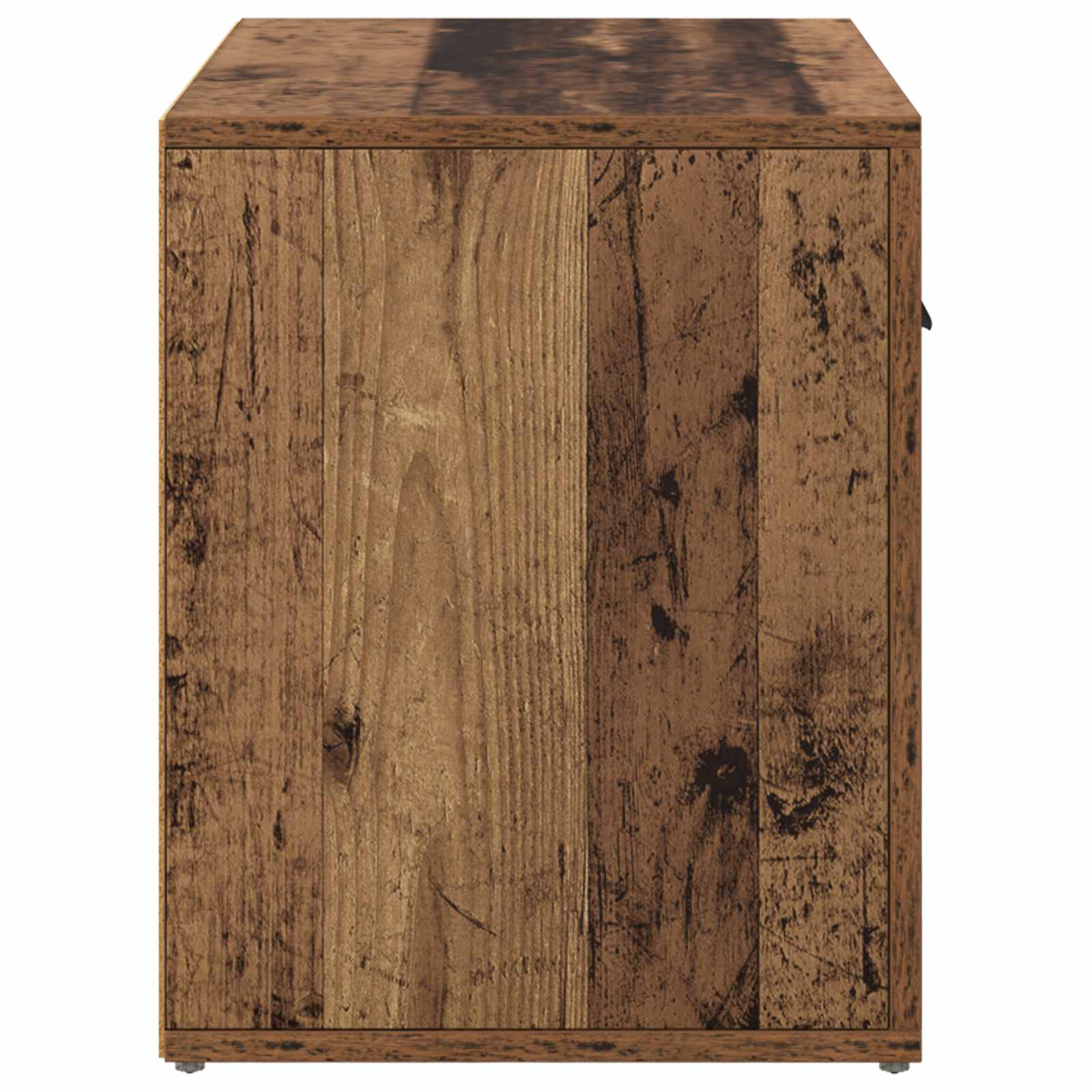 vidaXL Szafka Nocna z szufladą Stare drewno 35 x 60 x 50 cm