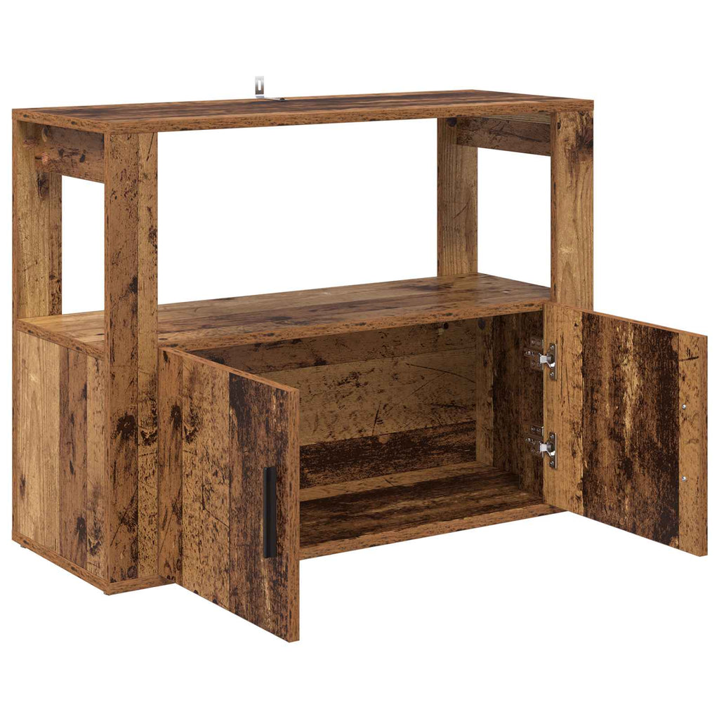vidaXL Bufet Stare drewno 80 x 30 x 60 cm Materiał drewnopochodny