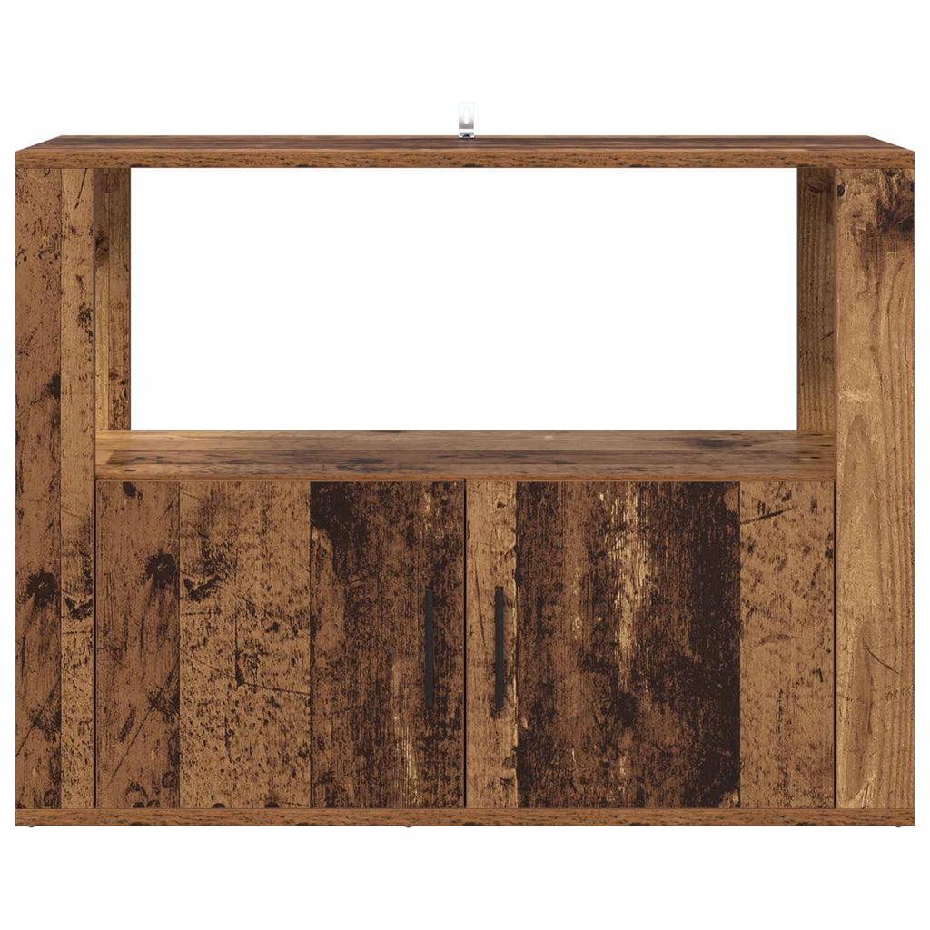 vidaXL Bufet Stare drewno 80 x 30 x 60 cm Materiał drewnopochodny