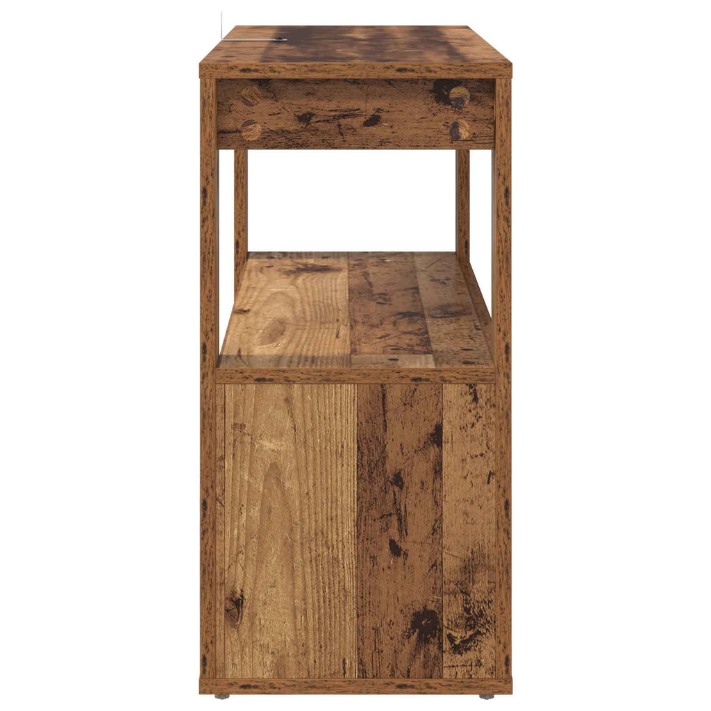 vidaXL Bufet Stare drewno 80 x 30 x 60 cm Materiał drewnopochodny