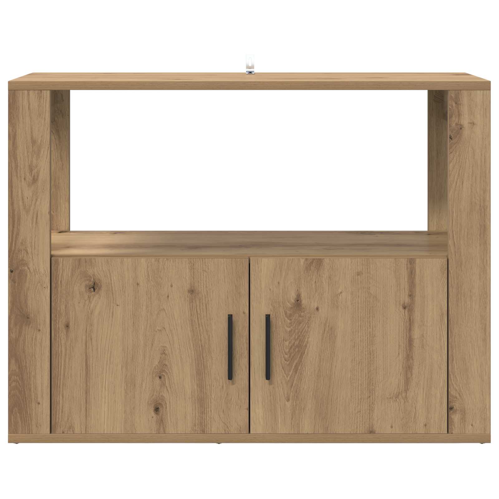 vidaXL Bufet dąb artisan 80 x 30 x 60 cm Materiał drewnopochodny