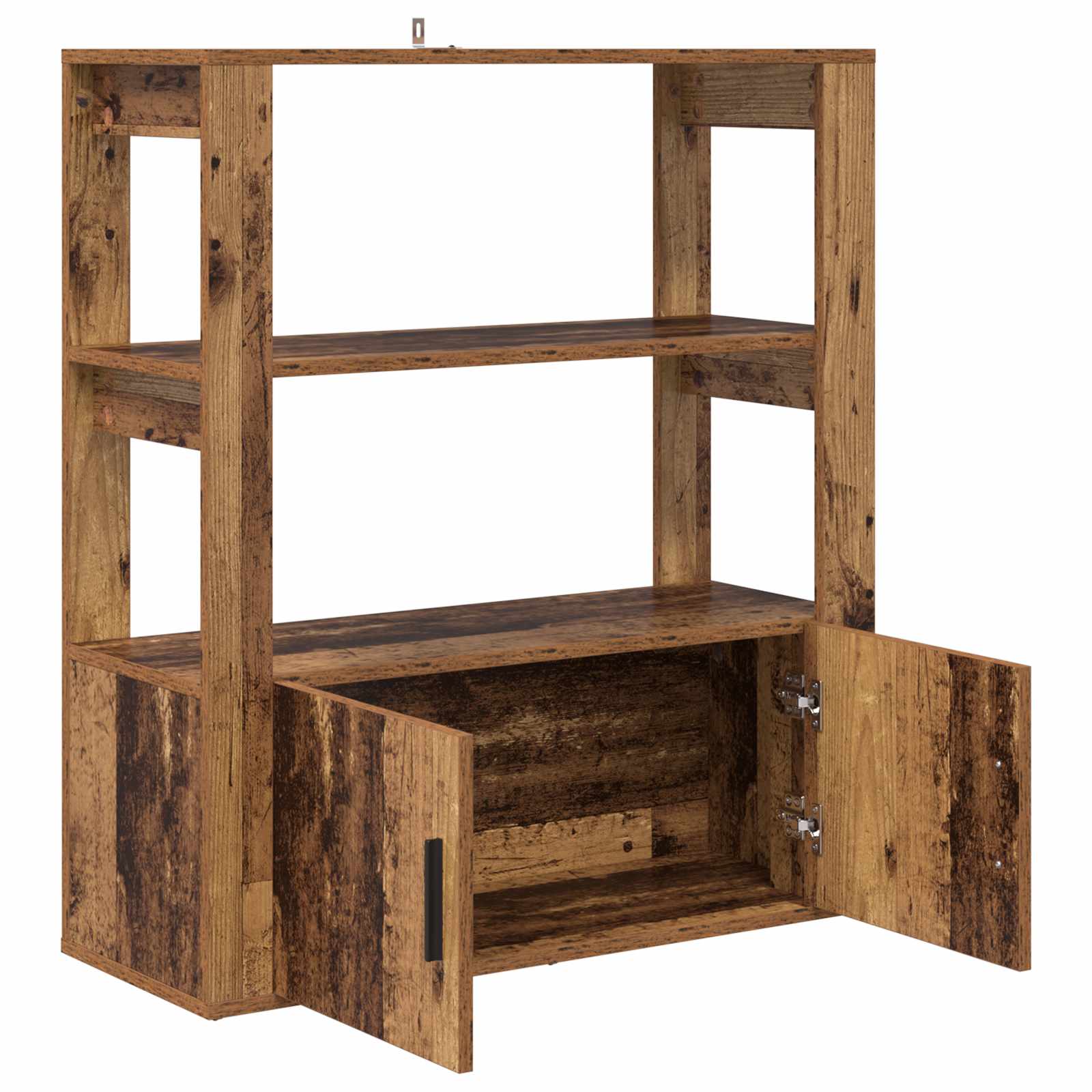 vidaXL Bufet Stare drewno 30 x 80 x 90 cm Materiał drewnopochodny