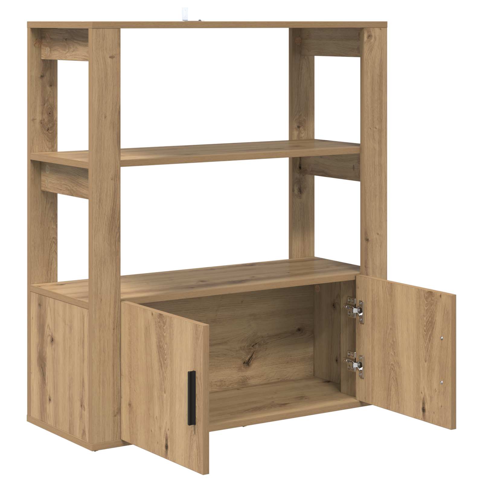 vidaXL Bufet dąb artisan 30 x 80 x 90 cm Materiał drewnopochodny