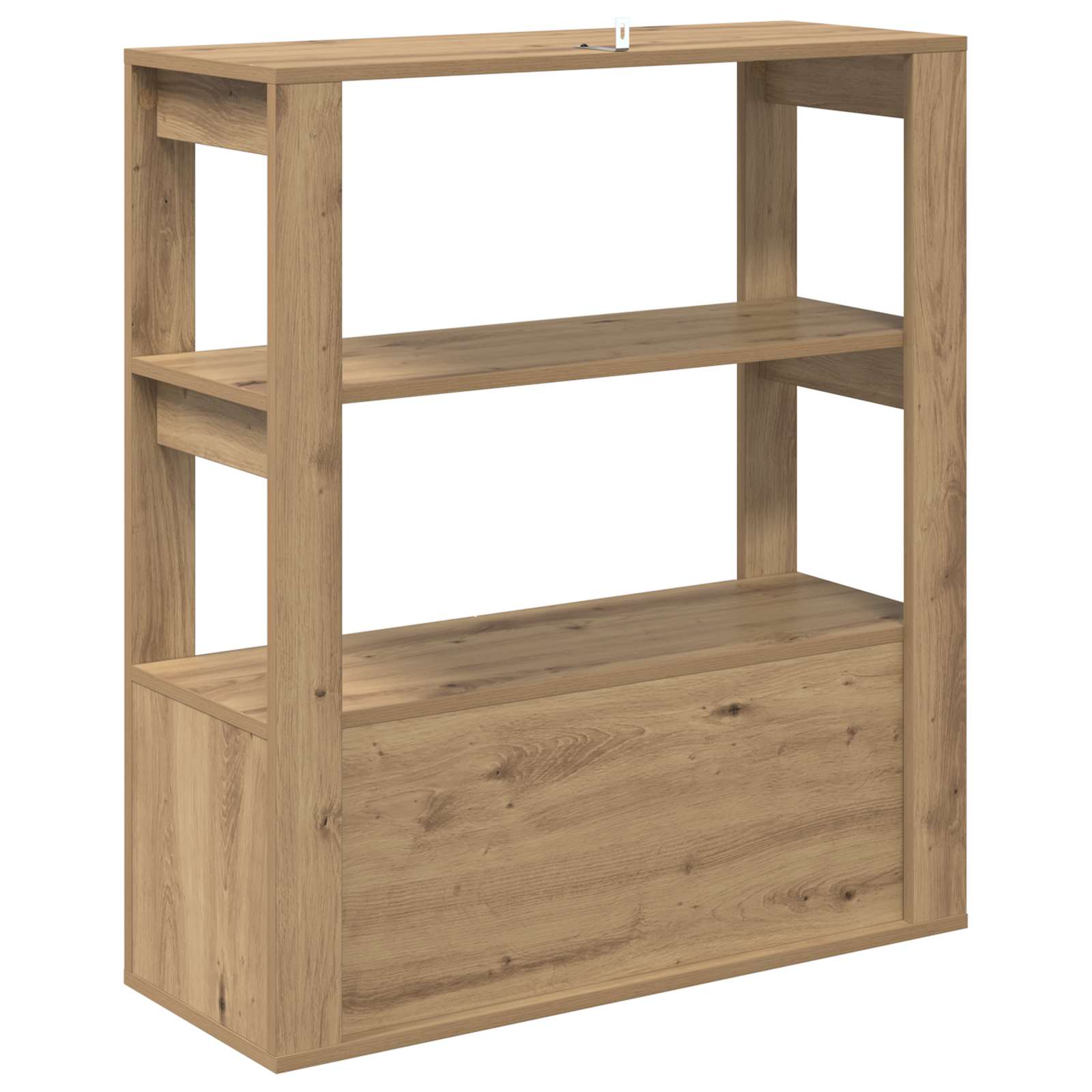 vidaXL Bufet dąb artisan 30 x 80 x 90 cm Materiał drewnopochodny