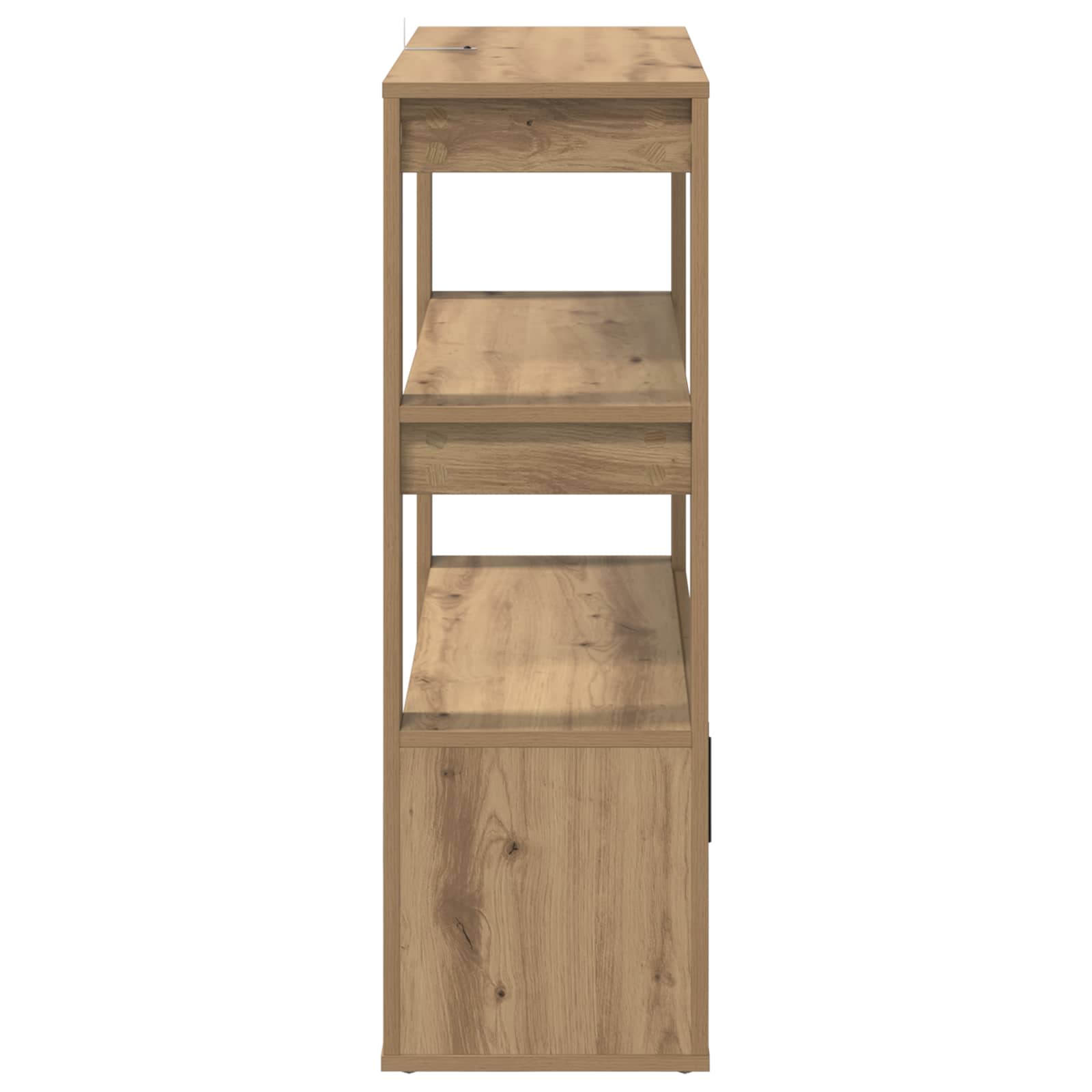 vidaXL Bufet dąb artisan 30 x 80 x 90 cm Materiał drewnopochodny