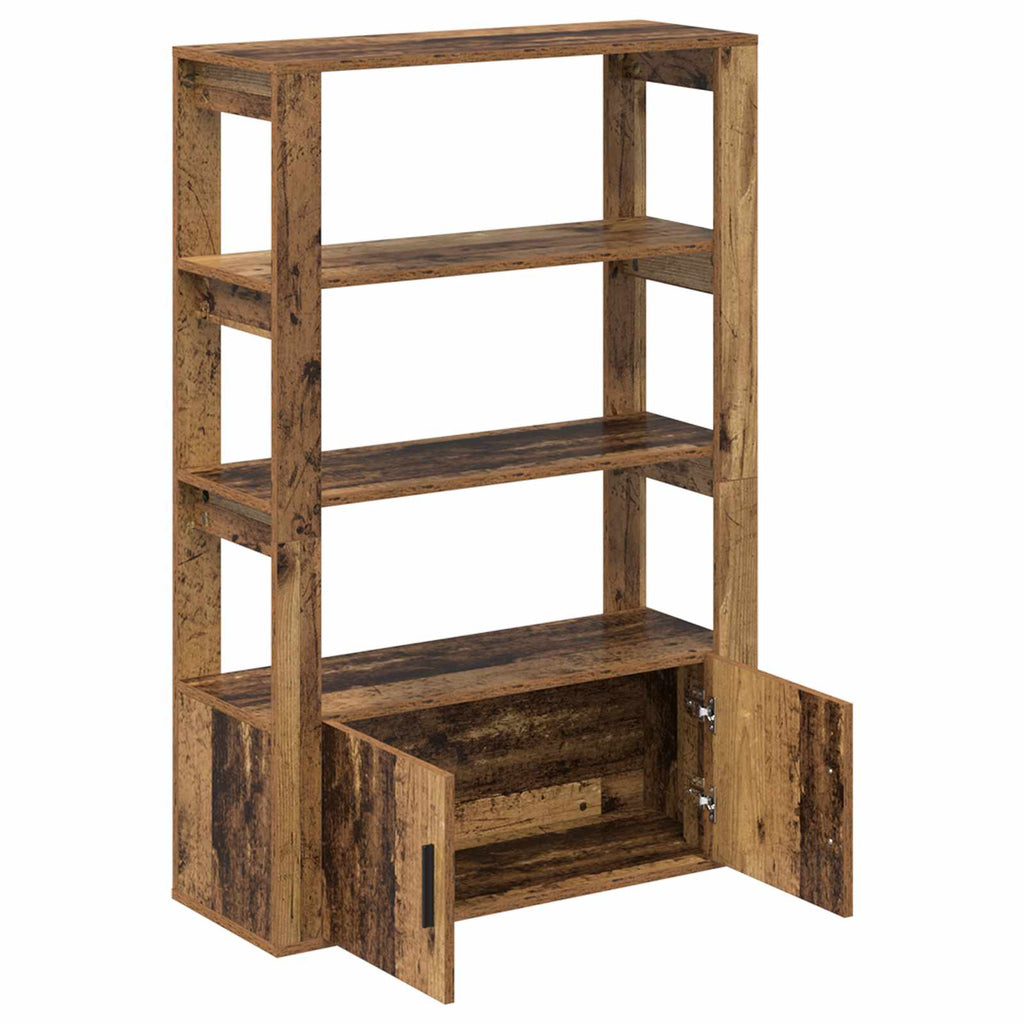 vidaXL Bufet Stare drewno 30 x 80 x 119,5 cm Materiał drewnopochodny