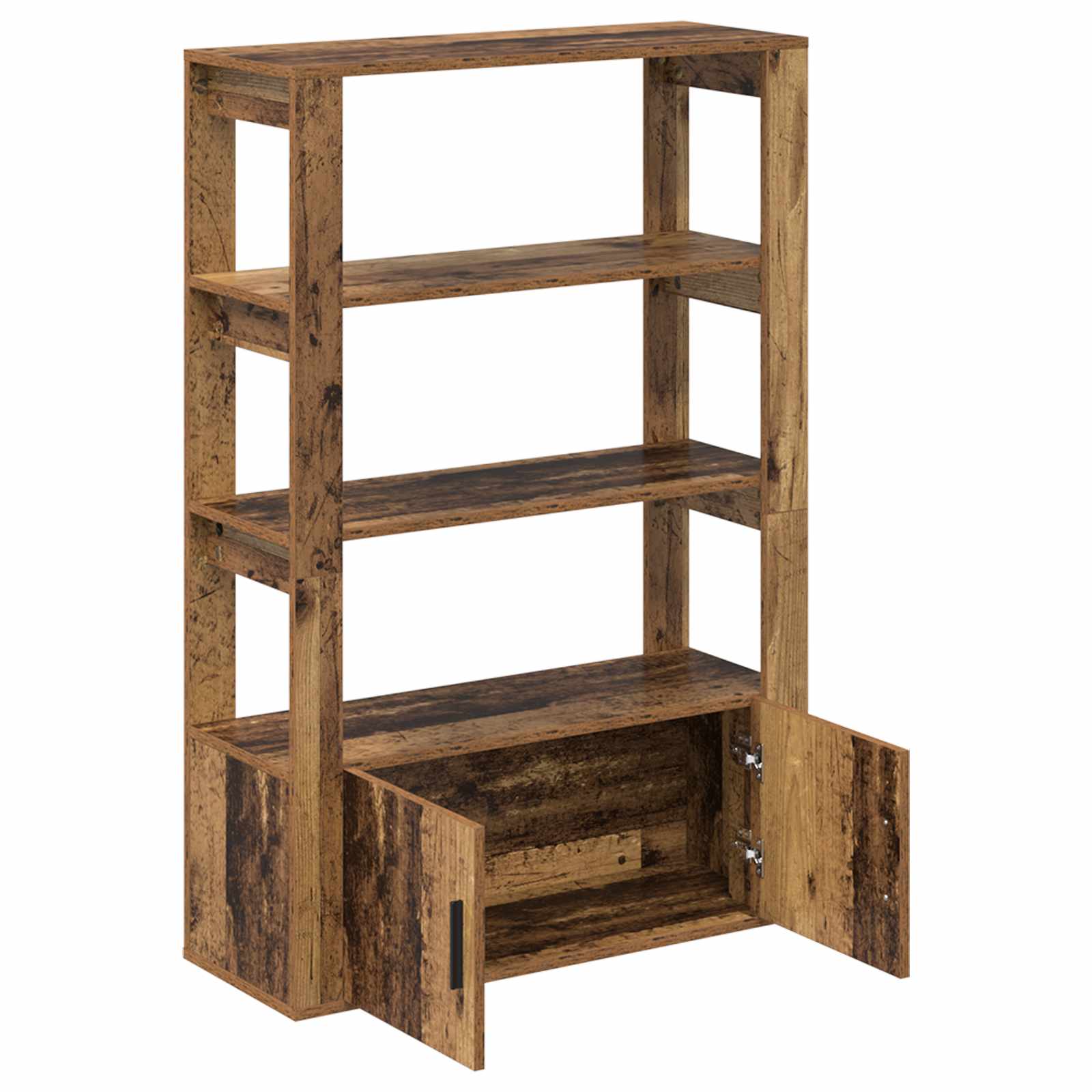 vidaXL Bufet Stare drewno 30 x 80 x 119,5 cm Materiał drewnopochodny