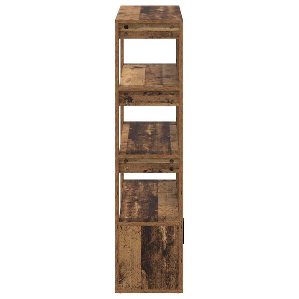 vidaXL Bufet Stare drewno 30 x 80 x 119,5 cm Materiał drewnopochodny