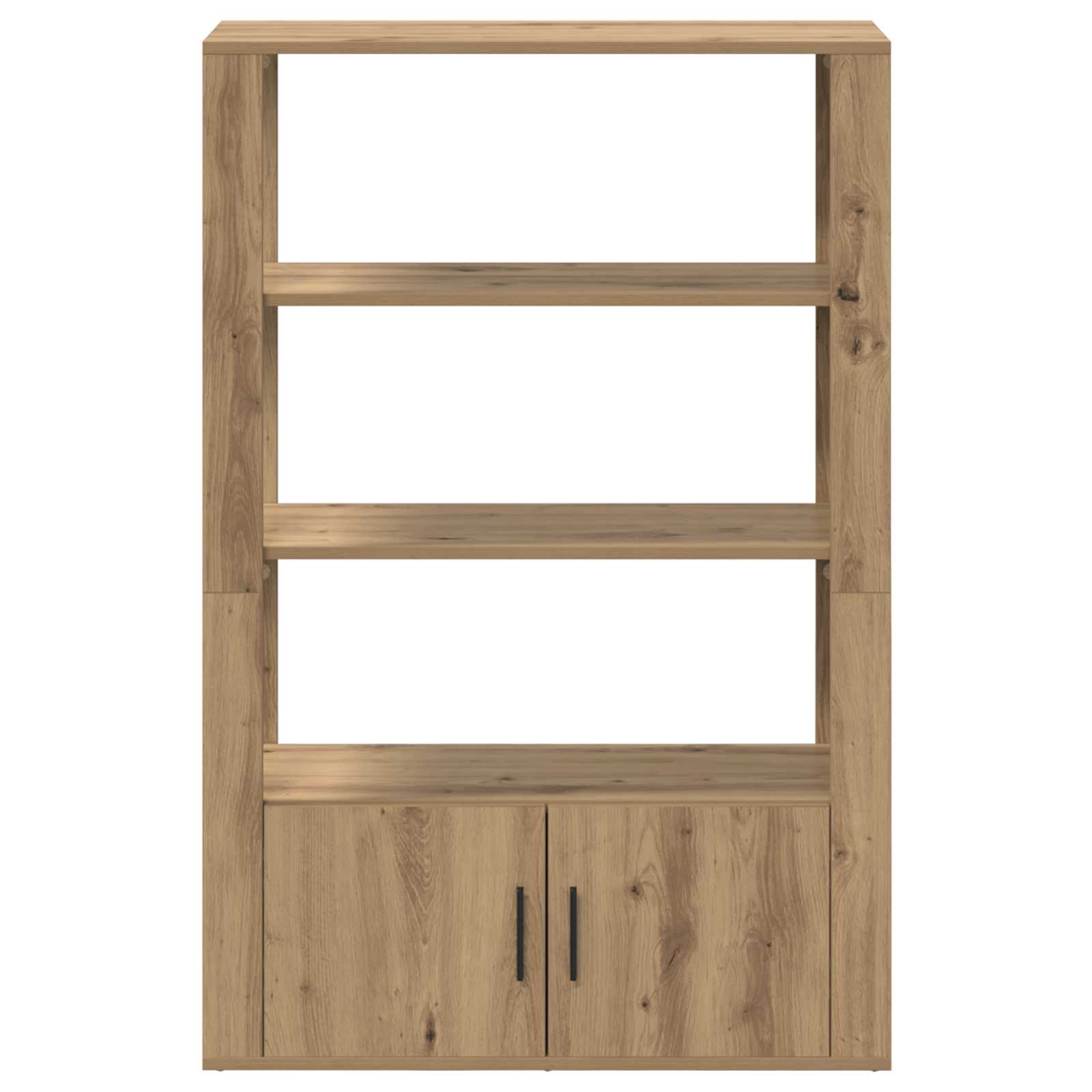 vidaXL Bufet dąb artisan 30 x 80 x 119,5 cm Materiał drewnopochodny