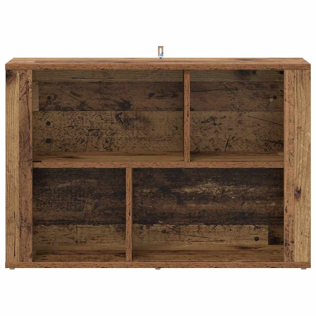 vidaXL Bufet Stare drewno 80 x 30 x 53 cm Materiał drewnopochodny