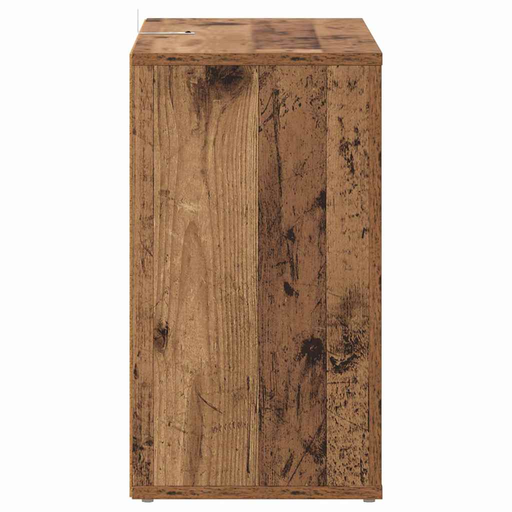 vidaXL Bufet Stare drewno 80 x 30 x 53 cm Materiał drewnopochodny