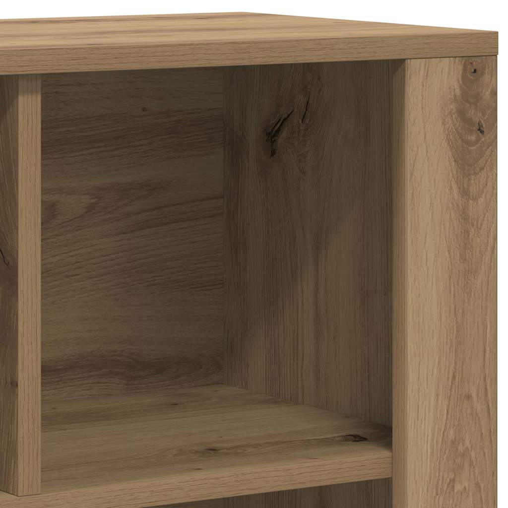 vidaXL Bufet Dąb rzemieślniczy 80 x 30 x 53 cm Materiał drewnopochodny
