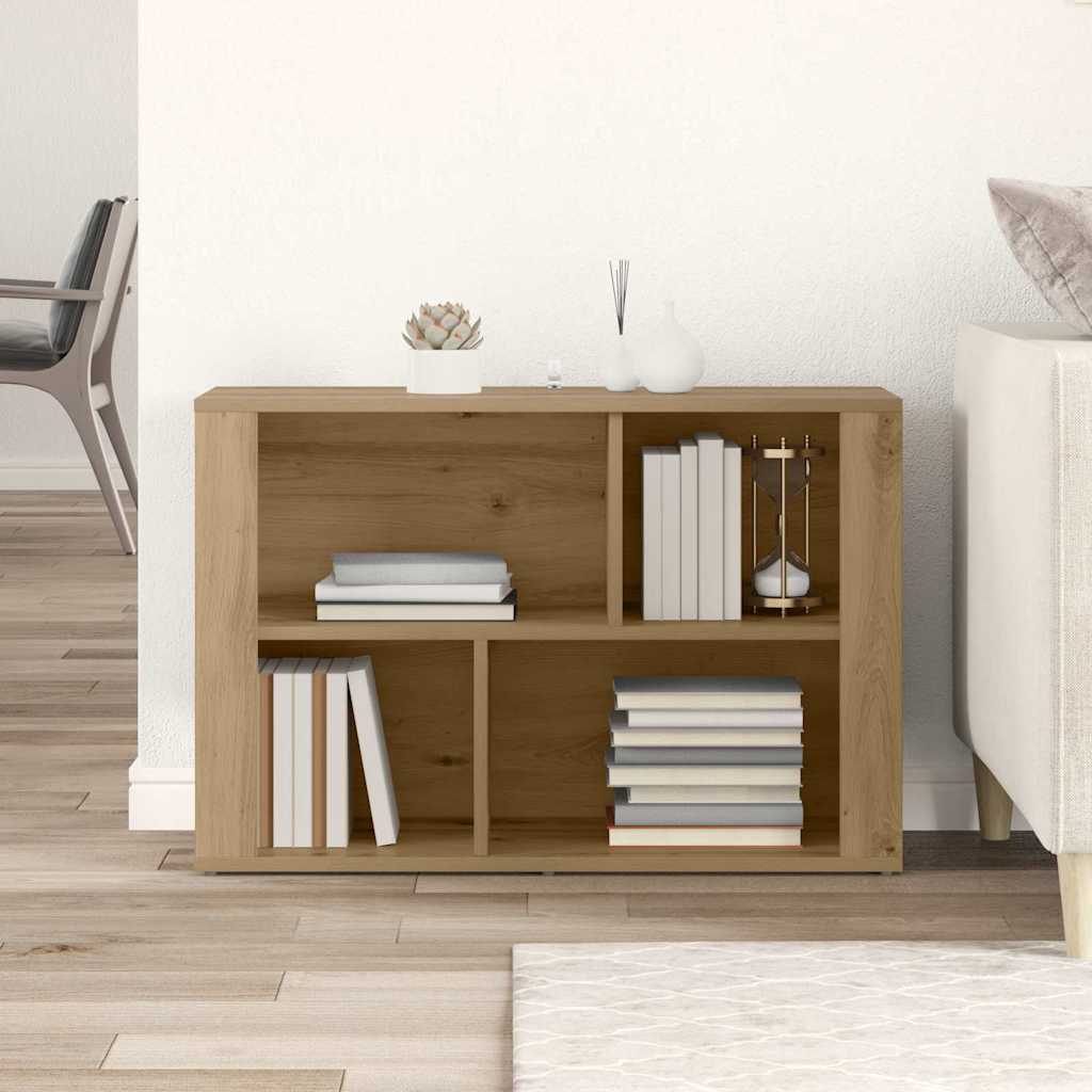 vidaXL Bufet Dąb rzemieślniczy 80 x 30 x 53 cm Materiał drewnopochodny
