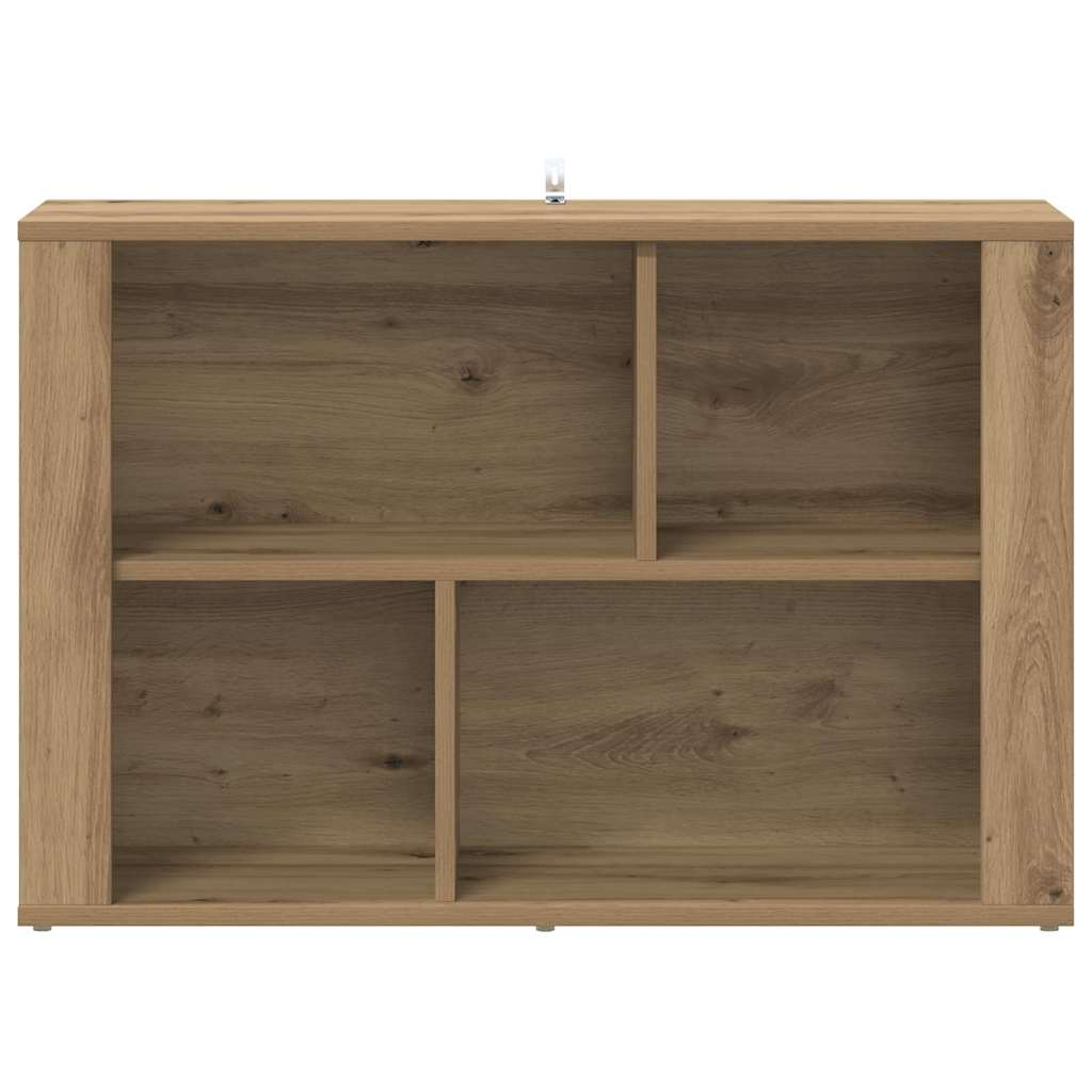vidaXL Bufet Dąb rzemieślniczy 80 x 30 x 53 cm Materiał drewnopochodny