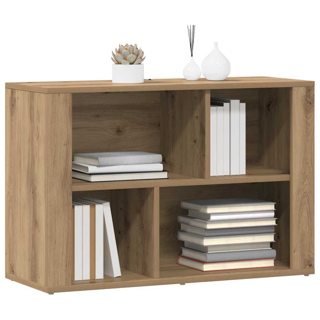 vidaXL Bufet Dąb rzemieślniczy 80 x 30 x 53 cm Materiał drewnopochodny