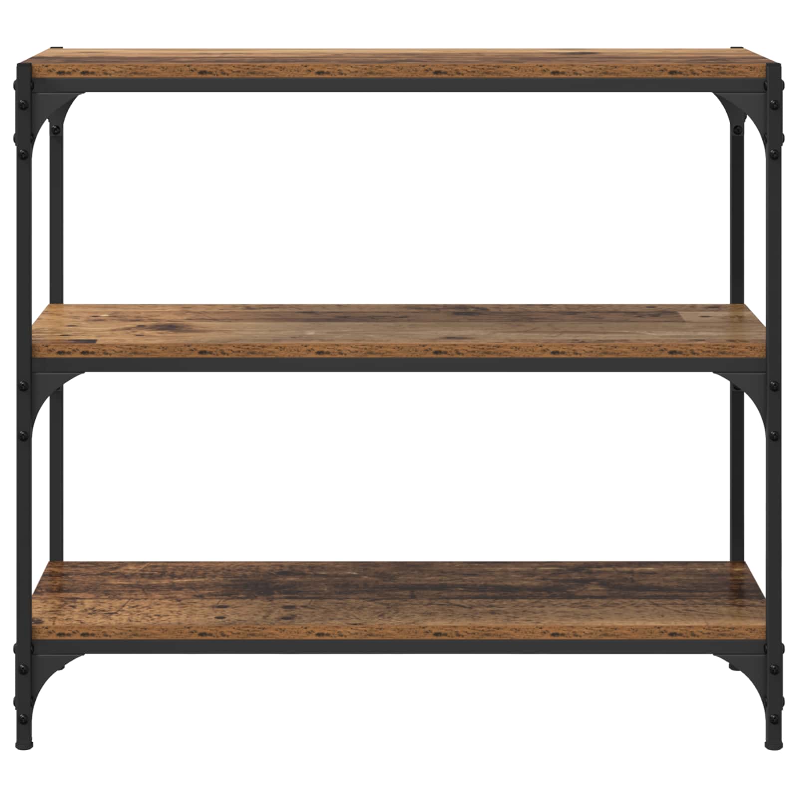 vidaXL Szafka na książki Stare drewno 80 x 33 x 70,5 cm