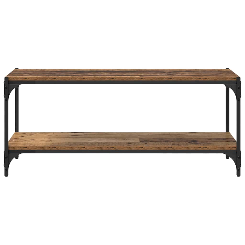 vidaXL Szafka pod telewizor Stare drewno 100x33x41cm