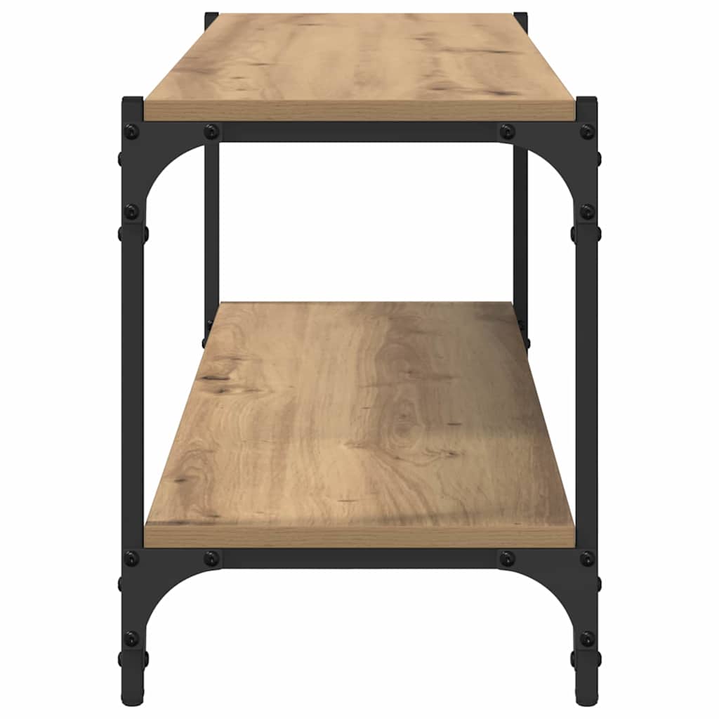 vidaXL Szafka pod telewizor 2 poziomy 100x33x41cm Dąb rzemieślniczy