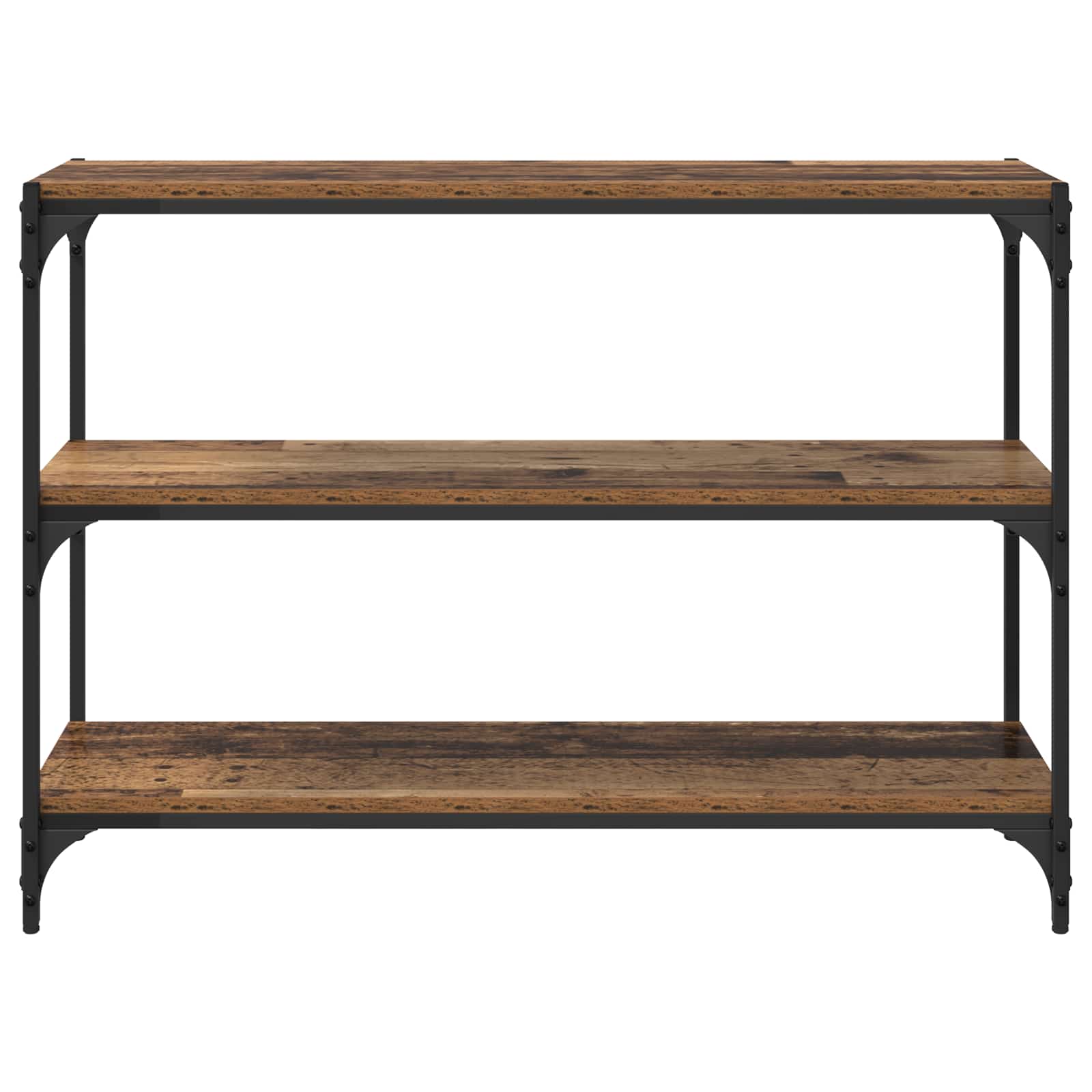 vidaXL Szafka na książki Stare drewno 100 x 33 x 70,5 cm