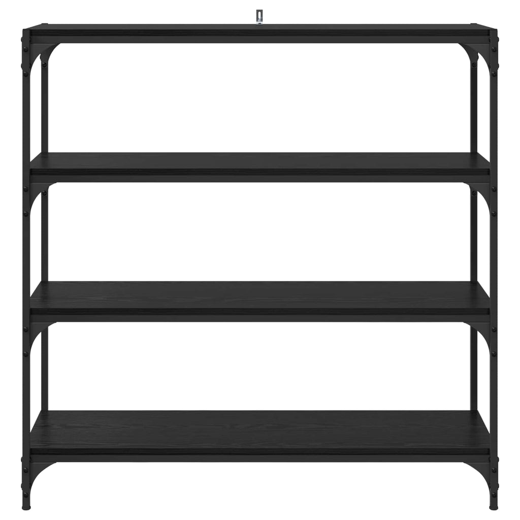 vidaXL Szafka na książki Czarny Dąb 100 x 33 x 100 cm